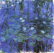 Claude Monet Blue Water Lilies France oil painting artist